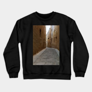 Typical Mdina street Crewneck Sweatshirt